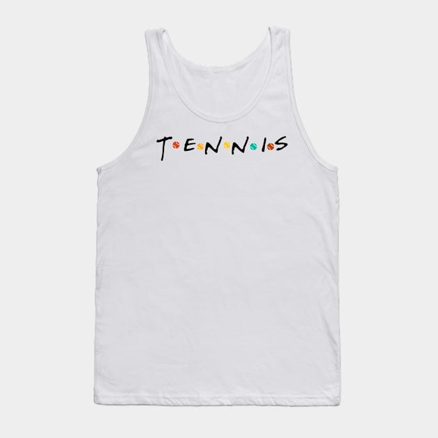 Tennis Tank Top by Myartstor 